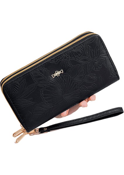 Cüzdan Bayan'In Yeni Cüzdanı Uzun Büyük Büyük -Kapasite Çanta Yüksek -Seviye Yüksek Kaliteli Uzun Para Nakit Klibi (Yurt Dışından)