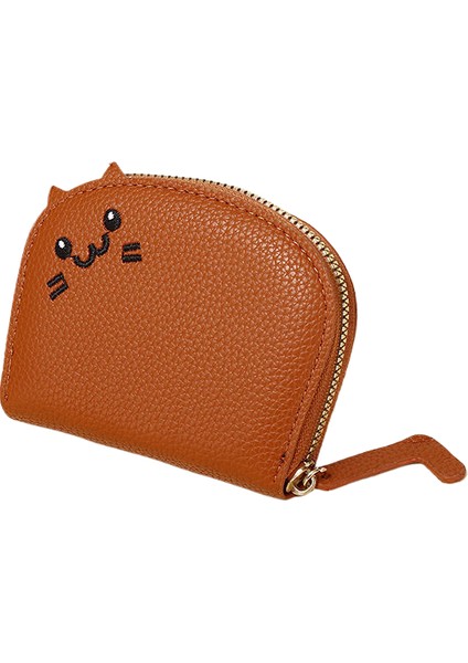 Kedi Kart Çantası Bayan Xiaowei Internet Kırmızı Sevimli Çok Kart Paketi Gelişmiş Karikatür Paketi (Yurt Dışından)