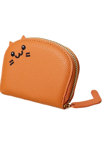 Kedi Kart Çantası Bayan Xiaowei Internet Kırmızı Sevimli Çok Kart Paketi Gelişmiş Karikatür Paketi (Yurt Dışından)