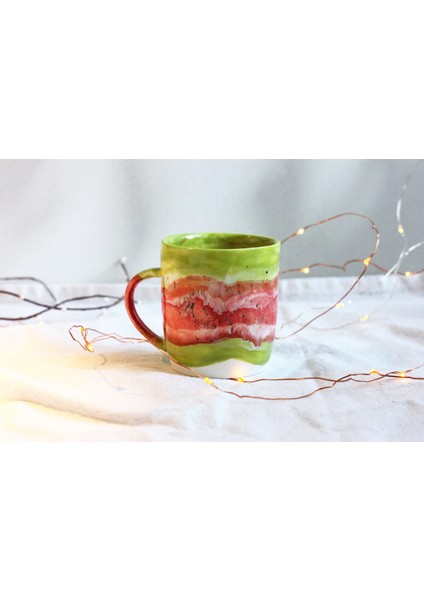 El Yapımı Stoneware Kupa