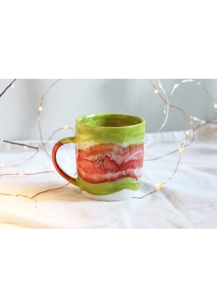 El Yapımı Stoneware Kupa