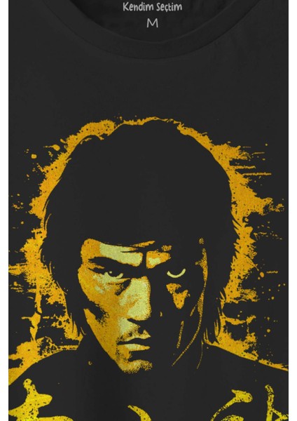 Kung Fu Jeet Kune Do Bruce Lee Spor Karate Taekwondo Baskılı Siyah Tişört Unisex T-Shirt fiyatları
