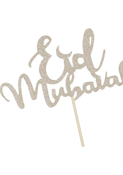 Eid Mubarak Kek Topper Iftar Etkinlikler Için Doğum Günü Festivali Partisi Dekor 1 (Yurt Dışından) fiyatları