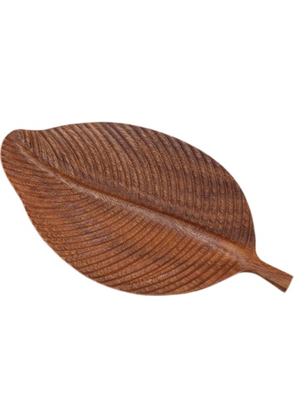 Ahşap Tabağı Ahşap Kahvaltı Tabağı Çay Yaprağı Çok (Yurt Dışından)