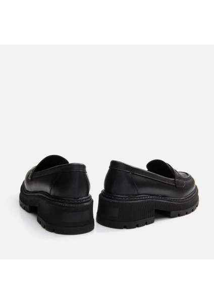 01AYY294820A100 SIYAH Kadın Loafer modelleri