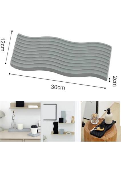 Ahşap Tabağı Atıştııklar Kahvaltı Için Yemek Ör Parti Gri (Yurt Dışından) fırsatları