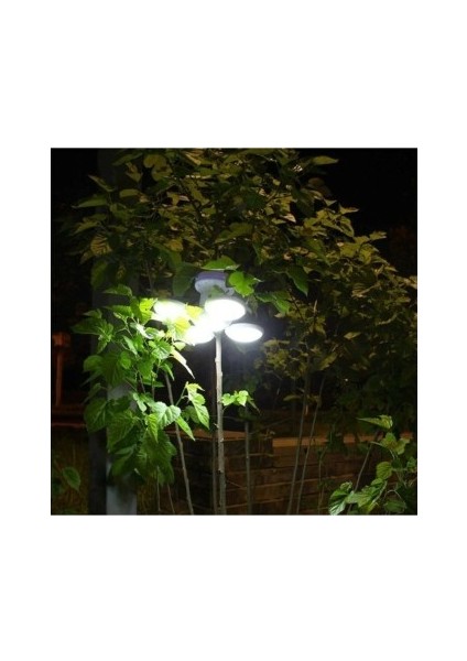 Solar Güneş Enerji ve USB Sarjlı 5 Kanatlı Bahçe Aydınlatma LED Askılı Pratik Kamp Lamba fırsatları