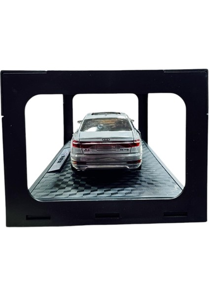 1:24 Metal Model Koleksiyon Araba Audi A8 Gri 21 cm CZ150B fırsatları
