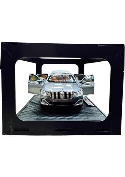1:24 Metal Model Koleksiyon Araba Bmw 7 Gri 21 cm CZ151B fiyatları