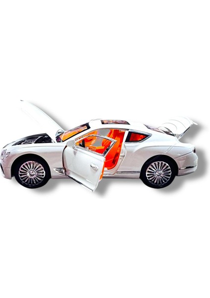 1:24 Metal Model Koleksiyon Araba Bentley Beyaz 21 cm CZ140B fiyatları