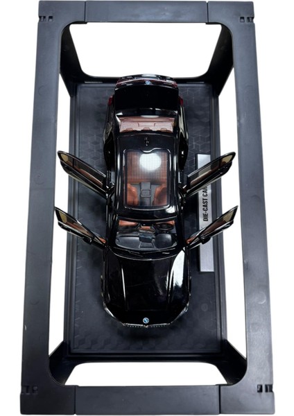 1:24 Metal Model Koleksiyon Araba Bmw 7 Siyah 21 cm CZ151B modelleri