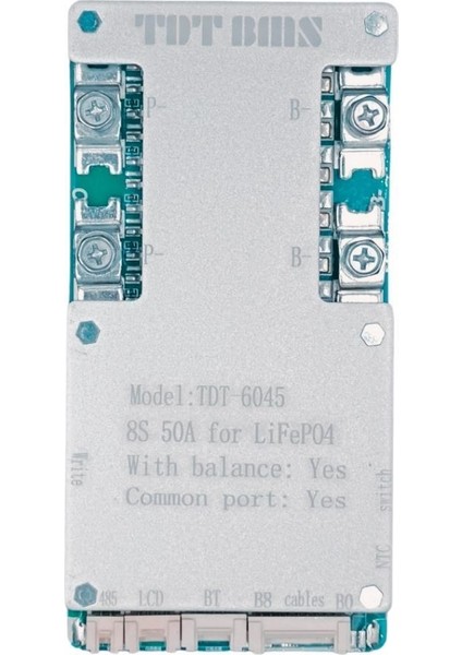 Lifepo4 Smart 8s 12V 50A Bluetooth Modüllü