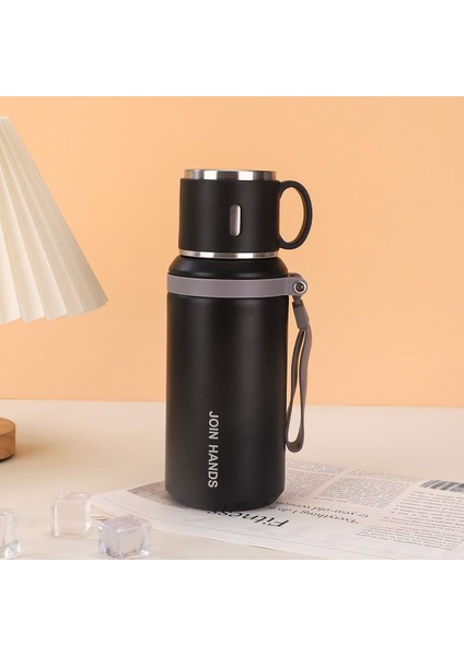 Çay ve Su Ayırma Termos Bardağı Büyük Kapasiteli Açık Fincan 316 Paslanmaz Çelik Astar Kalınlaştırılmış Su Bardağı (Yurt Dışından) indirimleri