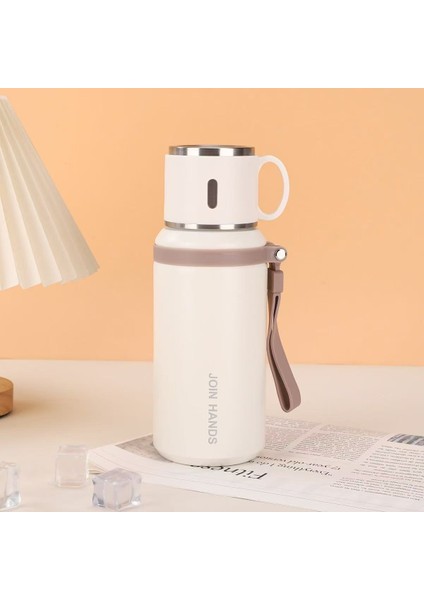 Çay ve Su Ayırma Termos Bardağı Büyük Kapasiteli Açık Fincan 316 Paslanmaz Çelik Astar Kalınlaştırılmış Su Bardağı (Yurt Dışından) fırsatları