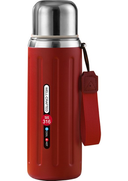 Yaratıcı Roma Sütunu 316 Paslanmaz Çelik Termos Fincan Çay Su Ayırma Çay Ambarı Güveç Çay Fincanı Taşınabilir Seyahat Spor Su Fincanı (Yurt Dışından) fiyatları