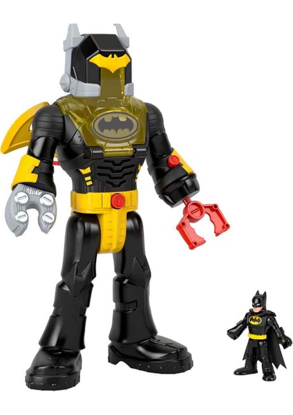 Sesli ve Işıklı Imaginext Dc Super Friends Batman Insider ve Exo Kostümü HYG31