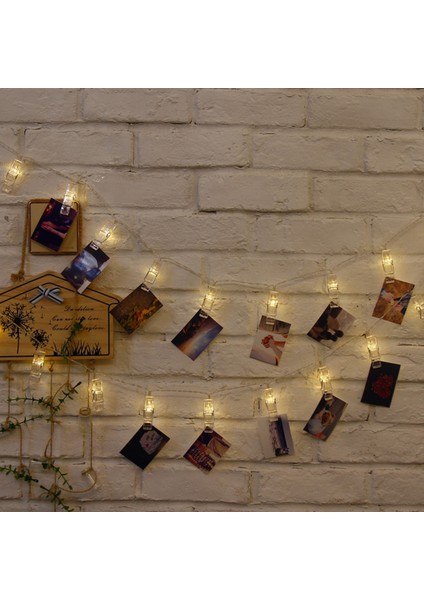 Fotoğraf Klip LED Peri Dize Işık Stili 2 (Yurt Dışından)