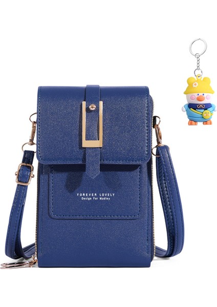 Cep Telefonu Çantası Crossbody Dokunmatik Ekran Cep Telefonu Çantası Cüzdan Omuz Çantası Taşınabilir (Yurt Dışından)