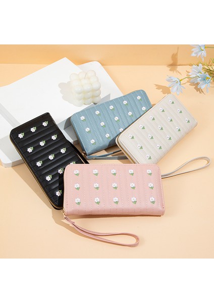 Bayan Cüzdan Moda Çok Fonksiyonlu Çoklu Kart Yuvası Cep Telefonu Çantası Clutch (Yurt Dışından)