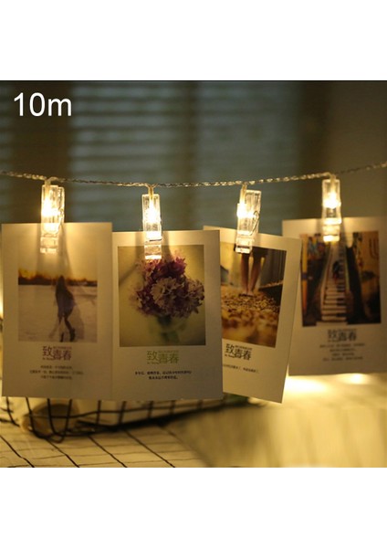 Fotoğraf Klip LED Peri Dize Işık Stili 2 (Yurt Dışından)