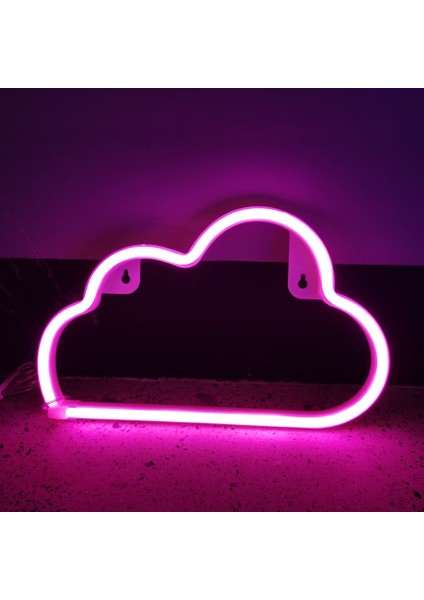 Neon LED Moding Işığı, Stil: Pembe Bulut (Yurt Dışından)