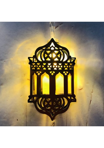 Ramazan Bayramı Tatil LED Dize Işıklar 1.65M 10 LED Beyaz Işık (Yurt Dışından)