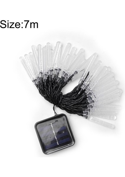 Solar Bubble Stick Dize Işıklar 7m 50 LED Sıcak Işık (Yurt Dışından)