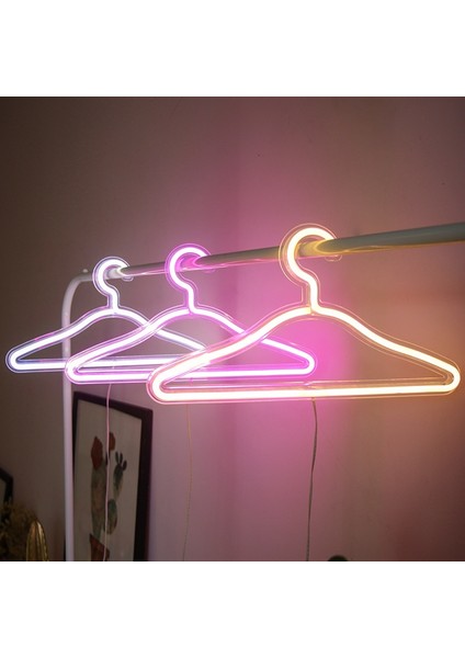 HS-20002 LED Portmanto Neon Işık Beyaz Işık (Yurt Dışından)