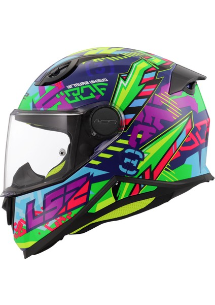 Kıd Svent Mavi-Yeşil Çocuk Kask