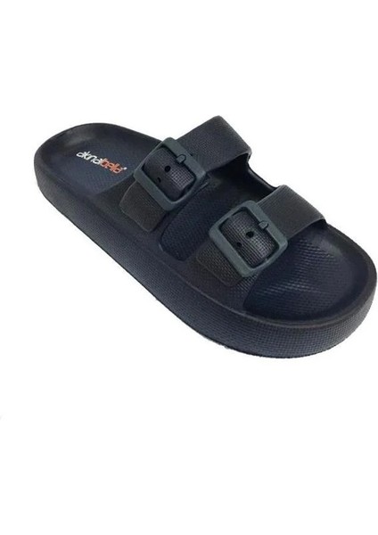 E282-M0010-25 Eva Çift Tokalı Erkek Terlik 46-47