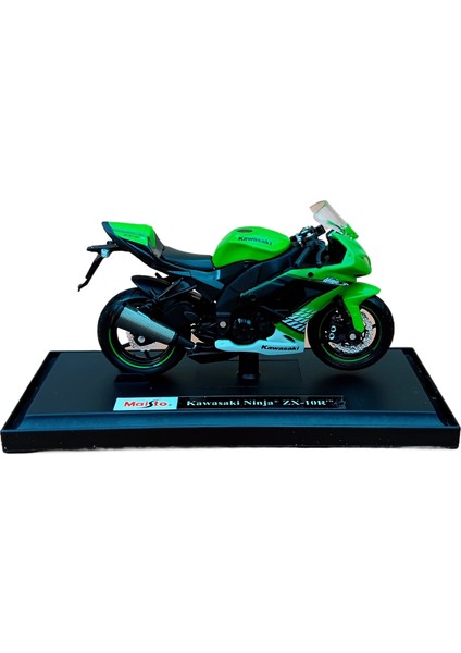 Meritori Ducati Kawasaki H2R Motosiklet R1 Model Simülasyon Alaşım Motosiklet Süs Koleksiyonu (Yurt Dışından)