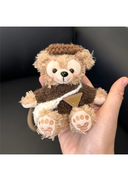 16CM Kolye Peluş Bebek Bebek Sevimli Anahtarlık Karikatür Çanta Araba Çekicilik Arkadaşı Hediye (Yurt Dışından)