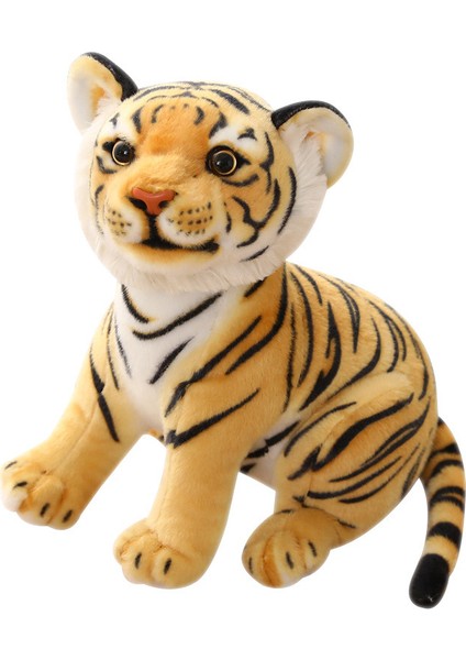 33CM Simülasyon Kaplan Bebek Maskot Peluş Oyun (Yurt Dışından)