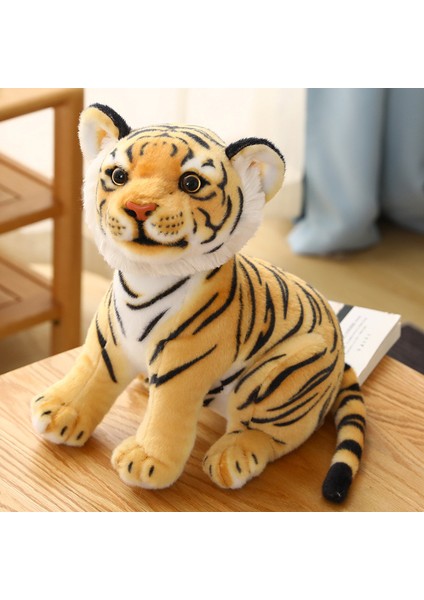 33CM Simülasyon Kaplan Bebek Maskot Peluş Oyun (Yurt Dışından) fiyatları