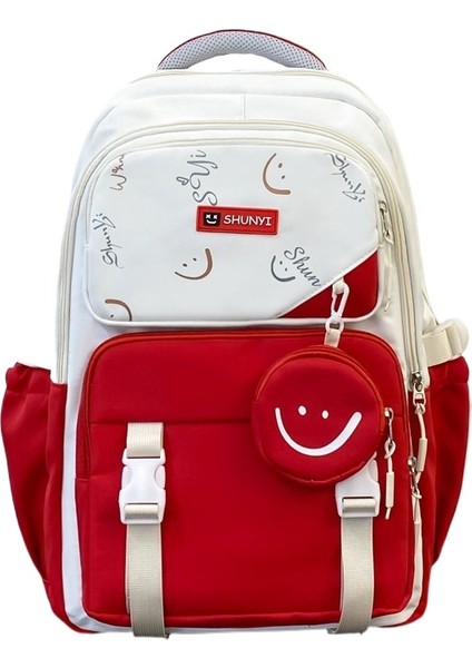 Yeni Ortaokul Öğrencisi Sırt Çantası Üniversite Öğrencisi Çift Sırt Çantası Öğrenci (Yurt Dışından)