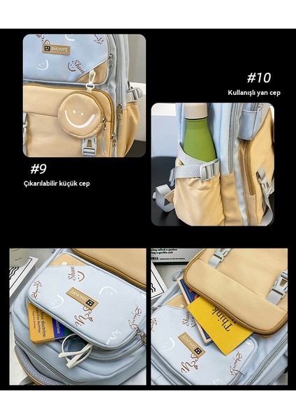 Yeni Ortaokul Öğrencisi Sırt Çantası Üniversite Öğrencisi Çift Sırt Çantası Öğrenci (Yurt Dışından) modelleri