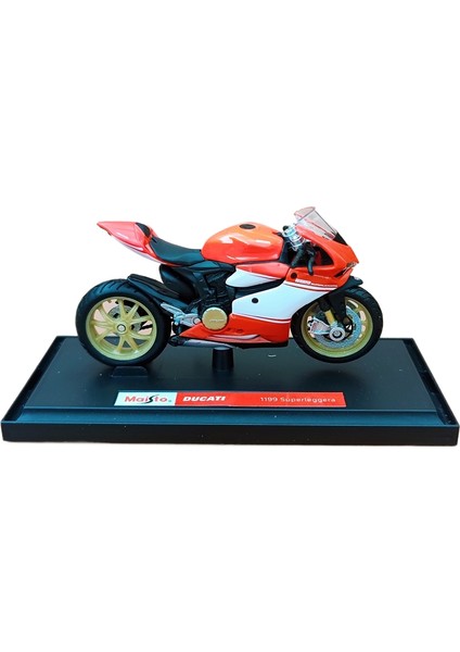 Meritori Ducati Kawasaki H2R Motosiklet R1 Model Simülasyon Alaşım Motosiklet Süs Koleksiyonu (Yurt Dışından)