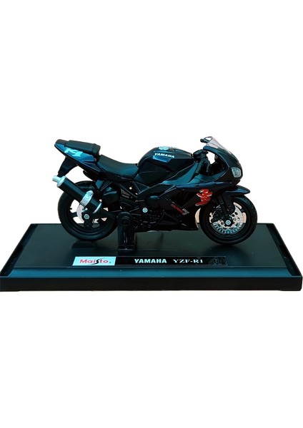 Meritori Ducati Kawasaki H2R Motosiklet R1 Model Simülasyon Alaşım Motosiklet Süs Koleksiyonu (Yurt Dışından)