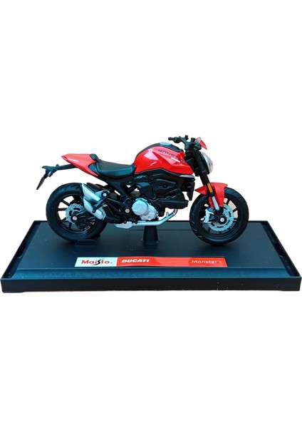 Meritori Ducati Kawasaki H2R Motosiklet R1 Model Simülasyon Alaşım Motosiklet Süs Koleksiyonu (Yurt Dışından)