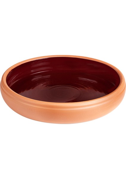 Masilya Içi Sırlı Natural Et Tava 30X5CM