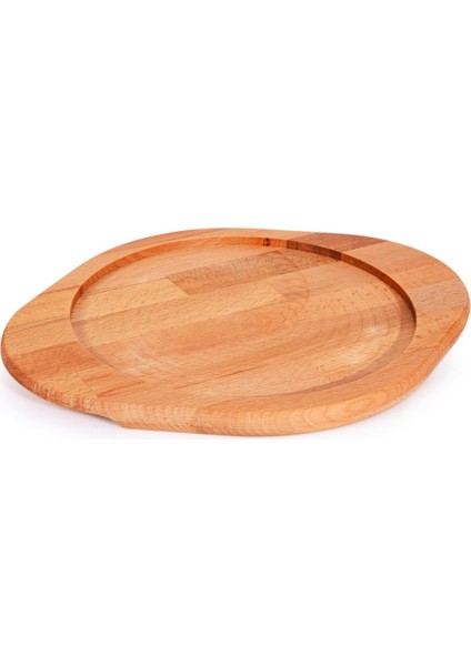 Tam Sırlı Kulplu Tava 22CM