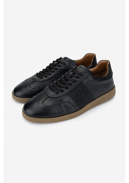 Erkek Deri Siyah Floter Sneakers & Spor Ayakkabı 1093 2267 Erk Ayk SK24-25 Sıyah Fltr modelleri