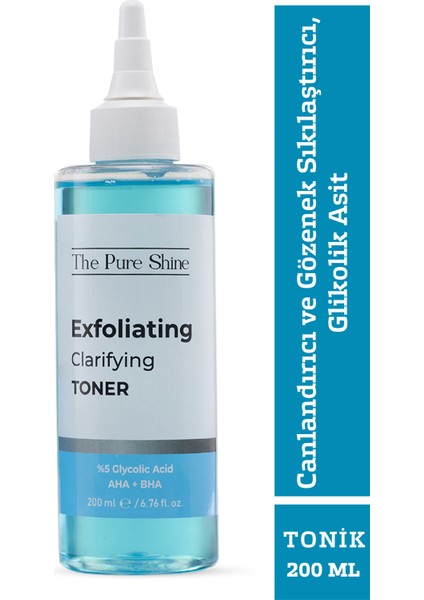 Canlandırıcı Tüm Ciltler Için Glikolik Asit Tonik 200 ml