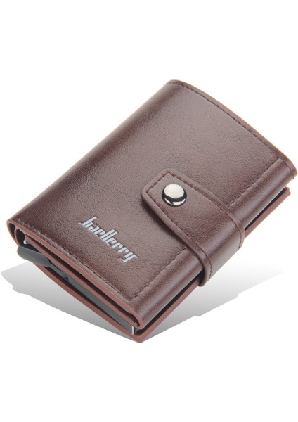 Erkek Kart Tutucu Otomatik Pop Kart Toka Kart Tutucu Kart Tutucu Cüzdan (Yurt Dışından) fiyatları