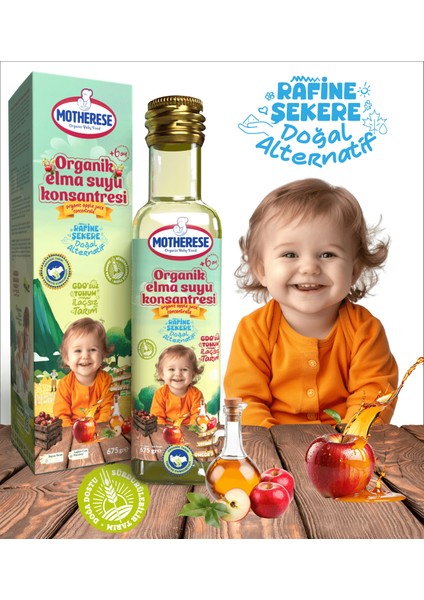Organik Elma Suyu Konsantresi 675gr - Organik Bebek Elma Suyu Konsantresi 675gr - Elma Suyu Konsantresi 675 gr modelleri