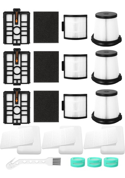 Shark IW3511/IW1111 Detect Pro Hafif Kablosuz Dikey Elektrikli Süpürge Için Hepa Filtre Yedek Parçaları (Yurt Dışından)