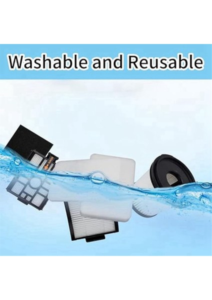 Shark IW3511/IW1111 Detect Pro Hafif Kablosuz Dikey Elektrikli Süpürge Için Hepa Filtre Yedek Parçaları (Yurt Dışından) modelleri