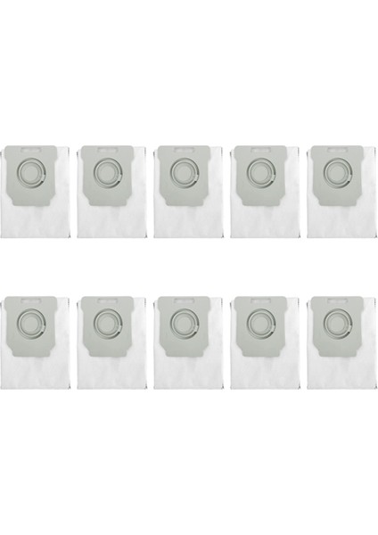 10 Adet Toz Torbası Irobot Roomba I7 + I7 Artı I3 I6 E5 E6 E7 S9 S9 + Robotlu Süpürge Parçaları Aktif Karbon Toz Torbası (Yurt Dışından)