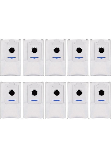 Ecovacs Debot X2 X2PRO Robot Süpürgeler Için 10 Adet Dokunmamış Kumaş Toz Torbası Yedek Aksesuarlar Yedek Parça (Yurt Dışından)