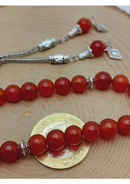 Yemen Akik Taşı Tesbih 33LÜK 8mm (55998) fırsatları